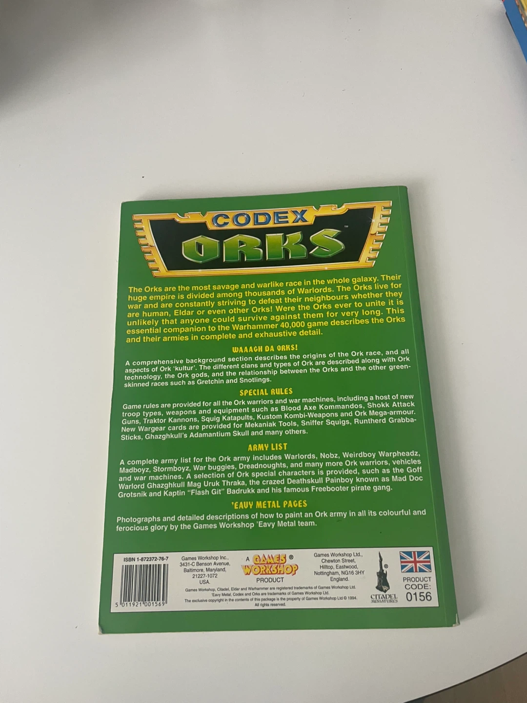 Warhammer 40,000 Codex: Orks Supplement - photo 2