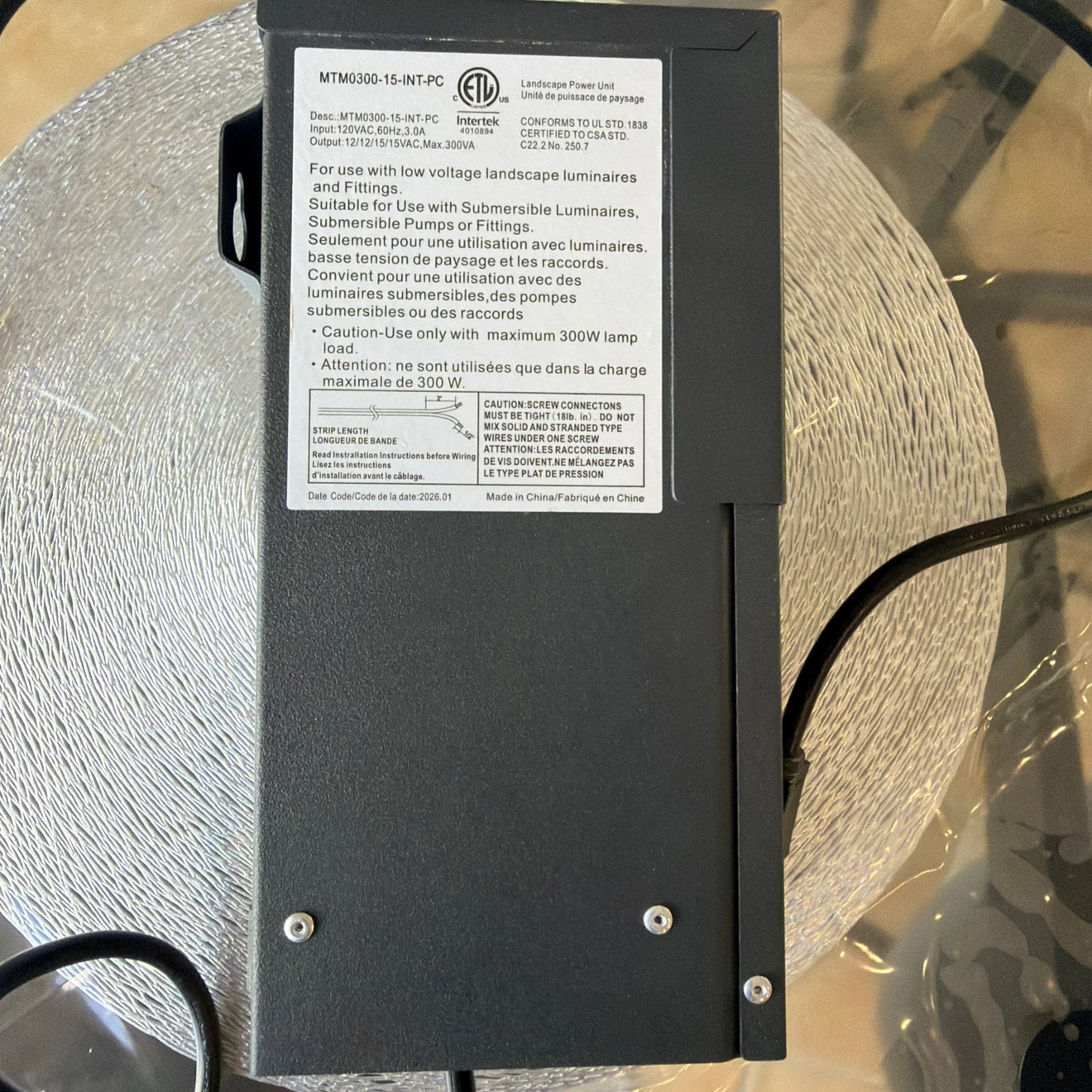 DEWENWILS 300W Low Voltage Landscape Lighting Transformer - photo 2