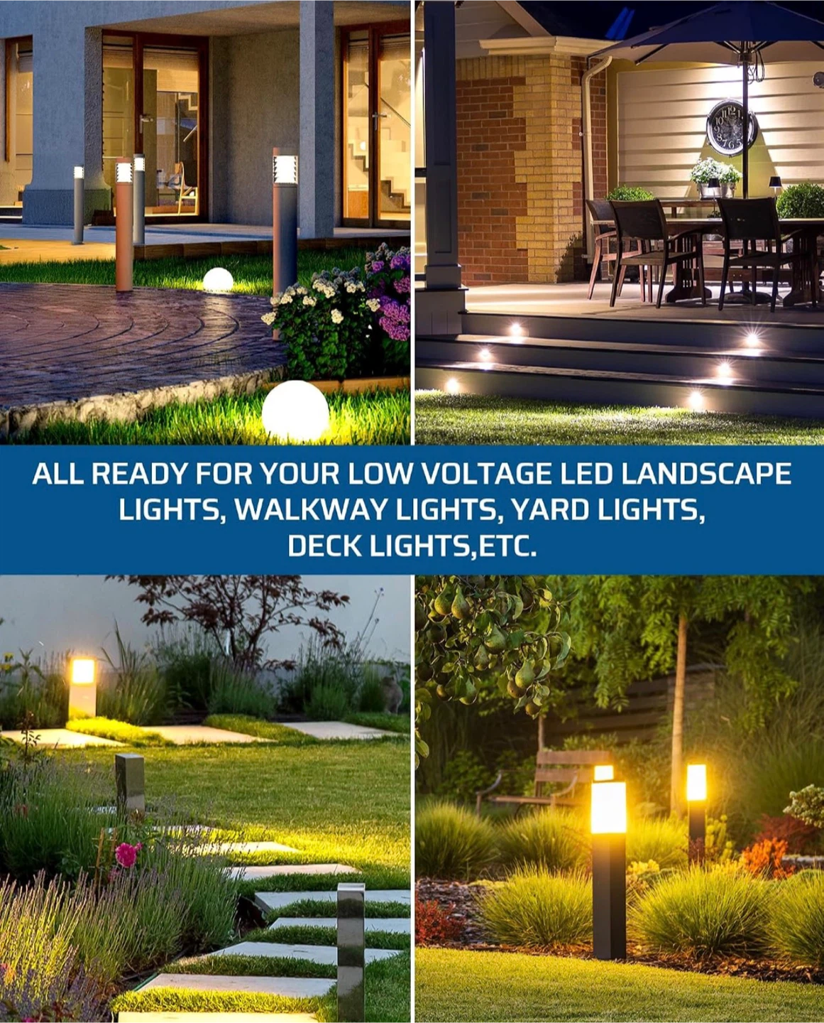 DEWENWILS 300W Low Voltage Landscape Lighting Transformer - photo 5