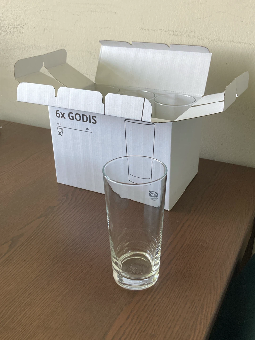 Ikea GODIS 5 Glasses