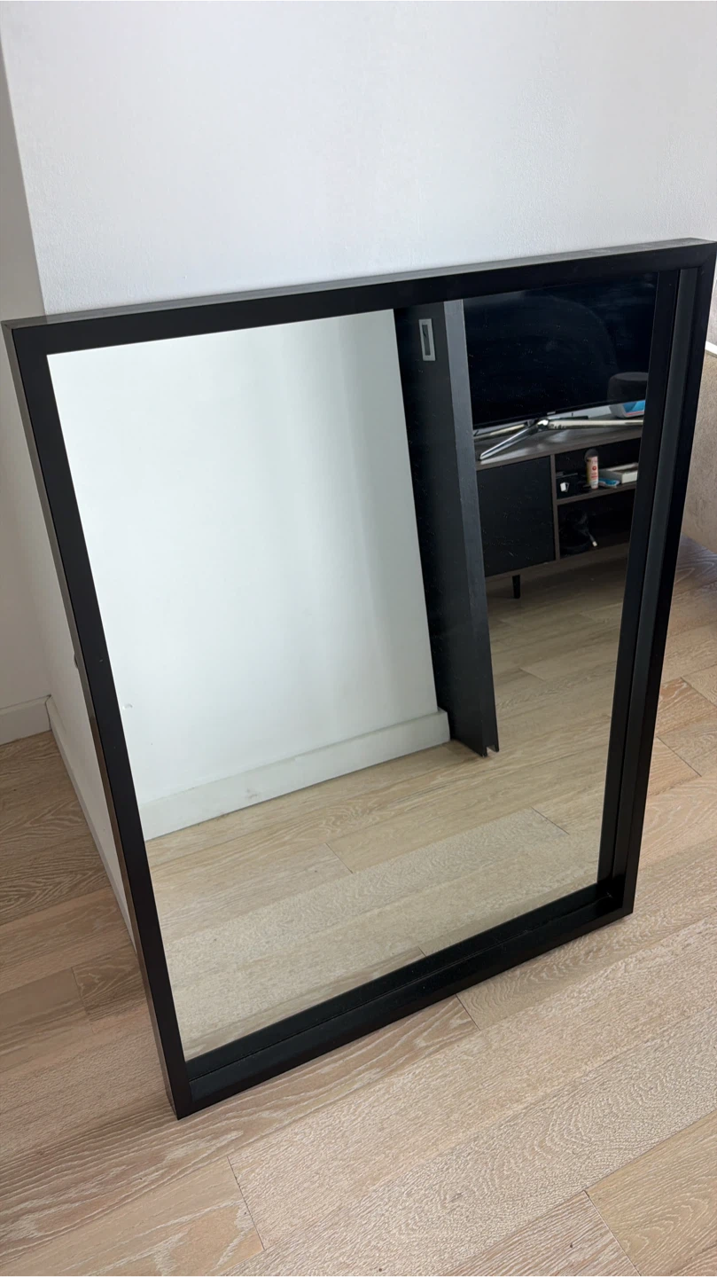 Black Framed Mirror