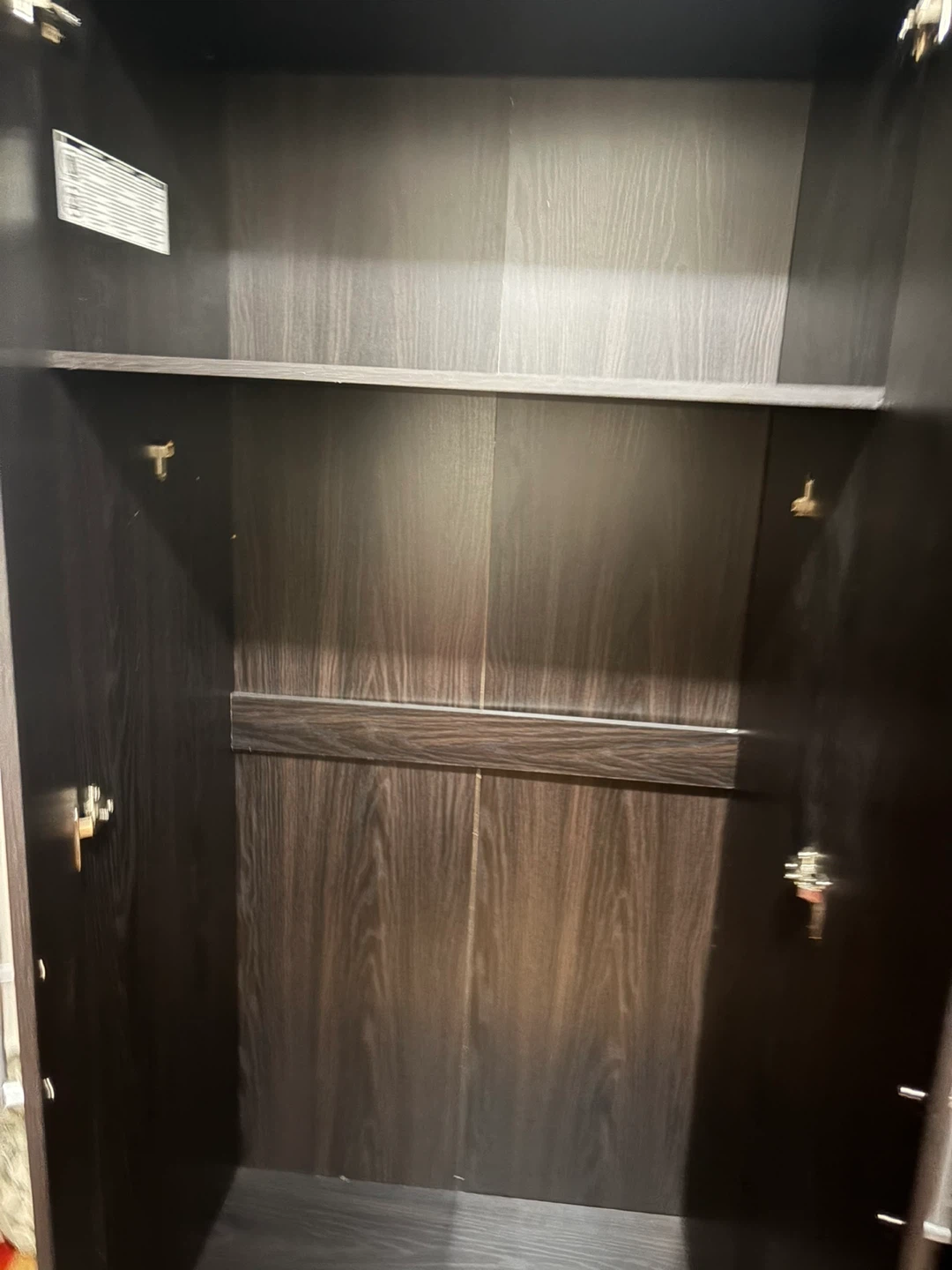 Dark Wood Wardrobe - photo 2