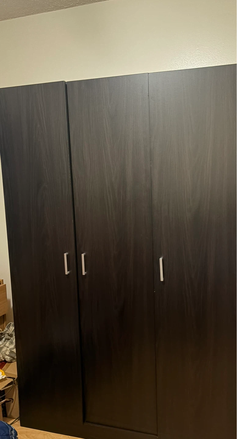 Dark Wood Wardrobe - photo 4