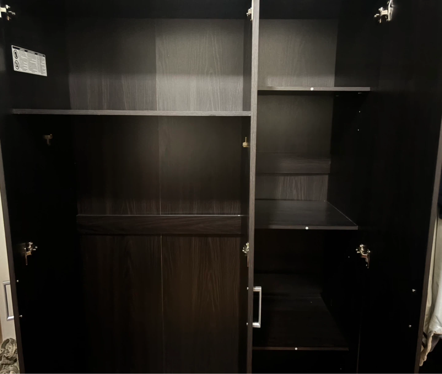 Dark Wood Wardrobe - photo 5