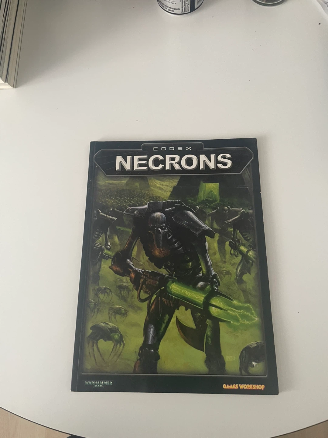 Codex Necrons Warhammer 40,000 Book