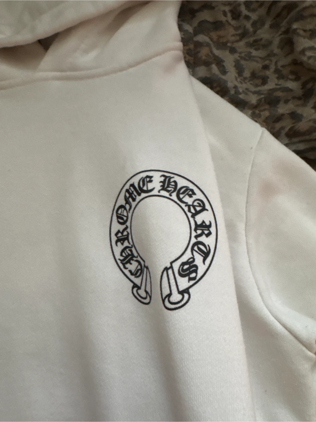 Chrome Hearts White Hoodie