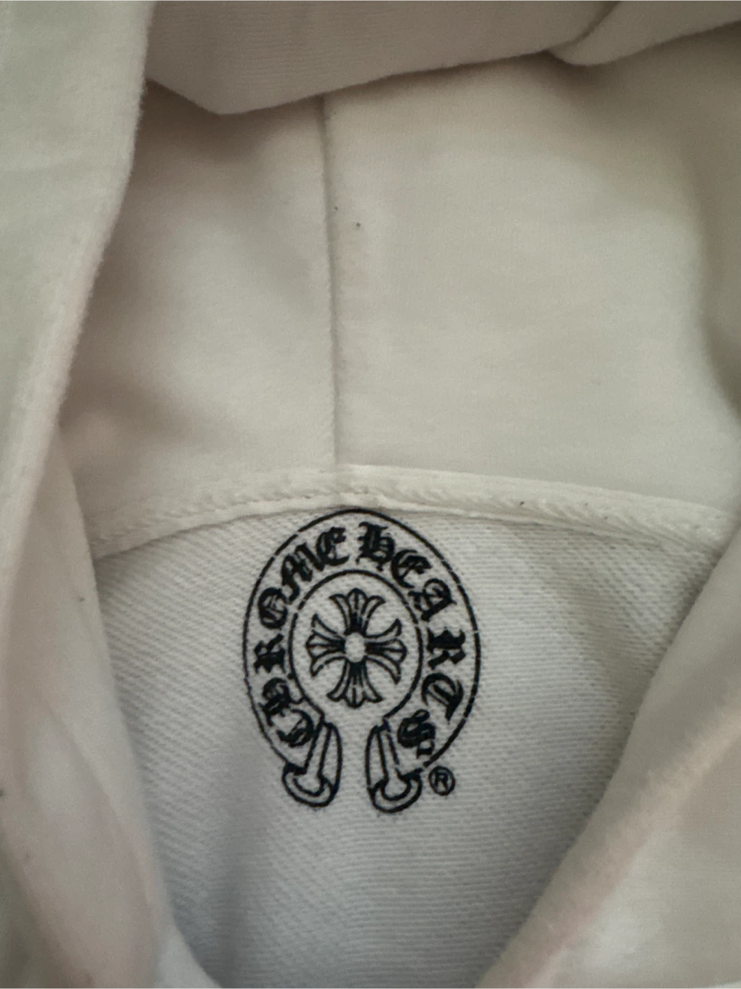 Chrome Hearts White Hoodie - photo 3