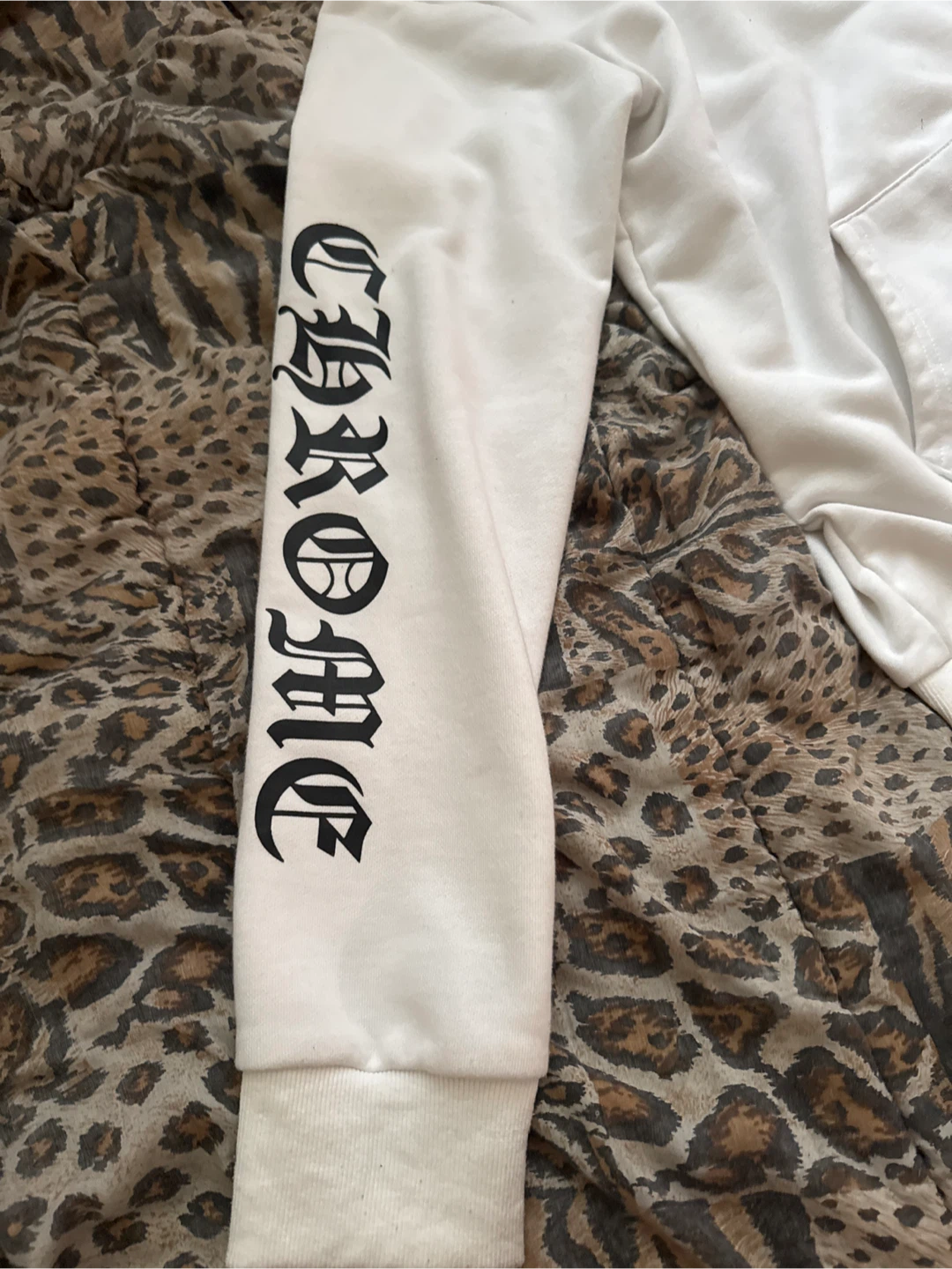 Chrome Hearts White Hoodie - photo 4