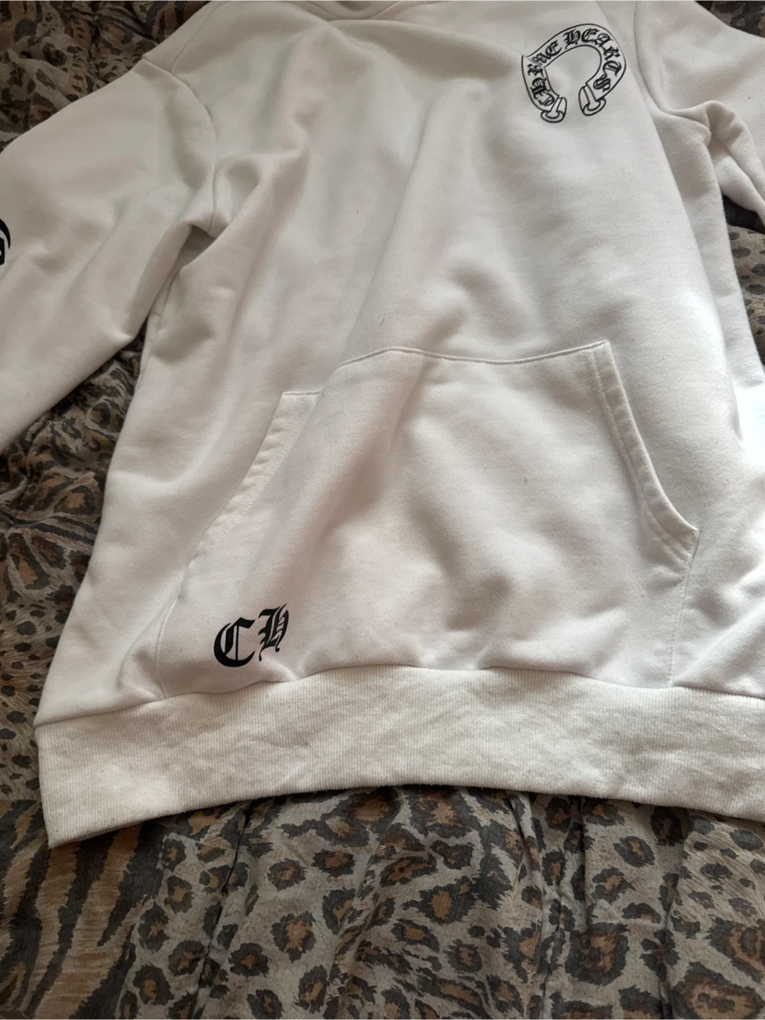 Chrome Hearts White Hoodie - photo 5