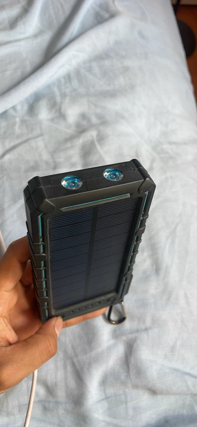 Solar powered portable charger. - photo 2