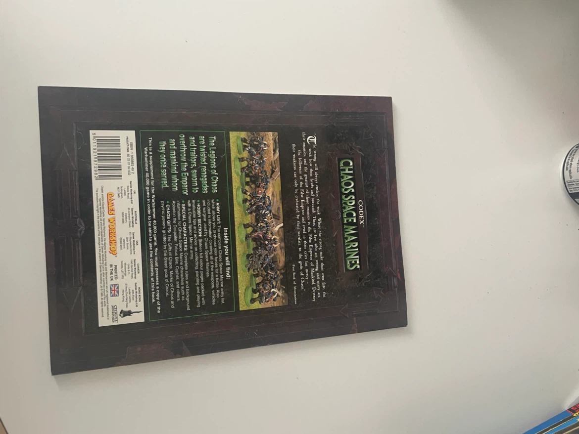 Warhammer 40,000 Codex: Chaos Space Marines - photo 2