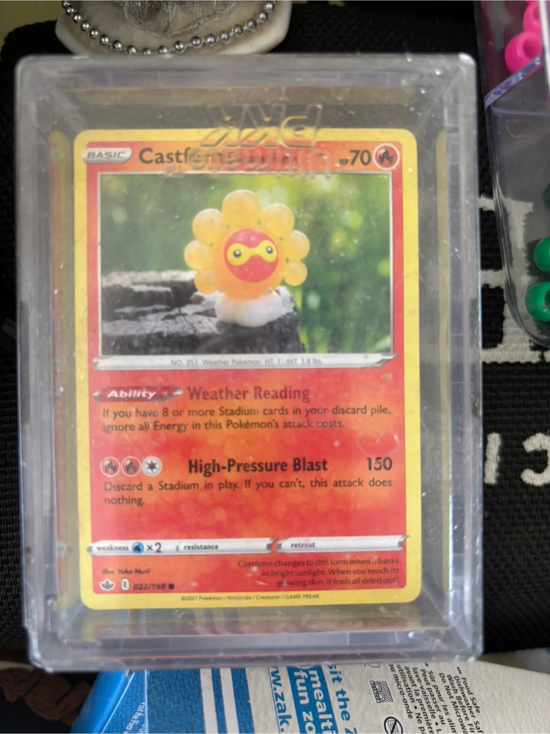 Pokémon TCG Card Lot – ~25 Cards in Protective Acrylic Case