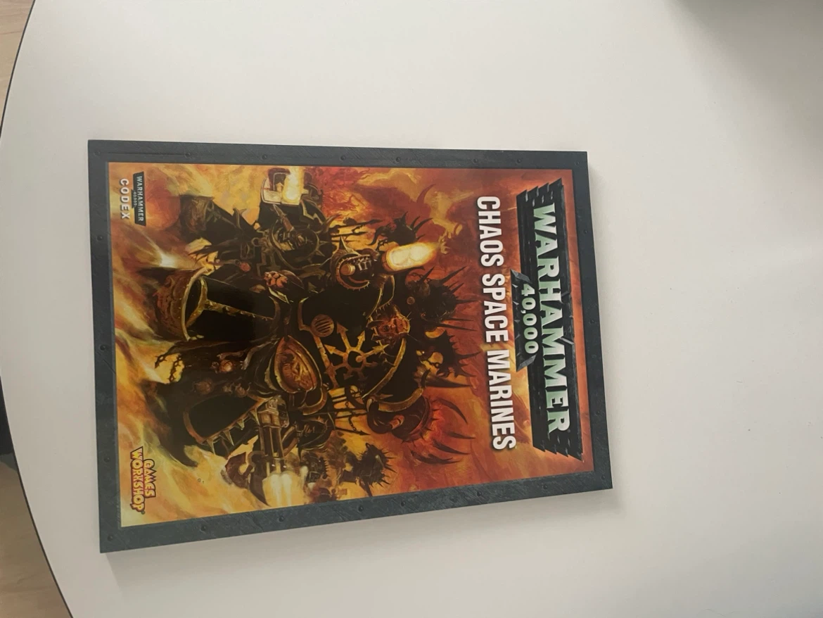 Warhammer 40,000 Chaos Space Marines Codex