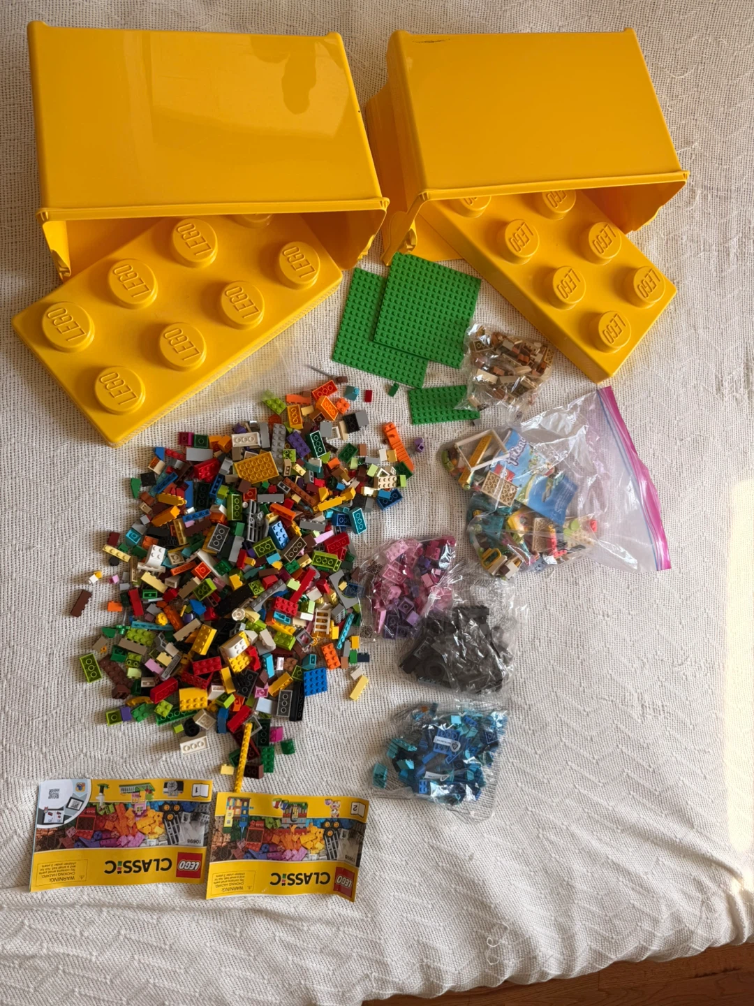 LEGO Classic Building Bricks - 2 Sets (sold together)