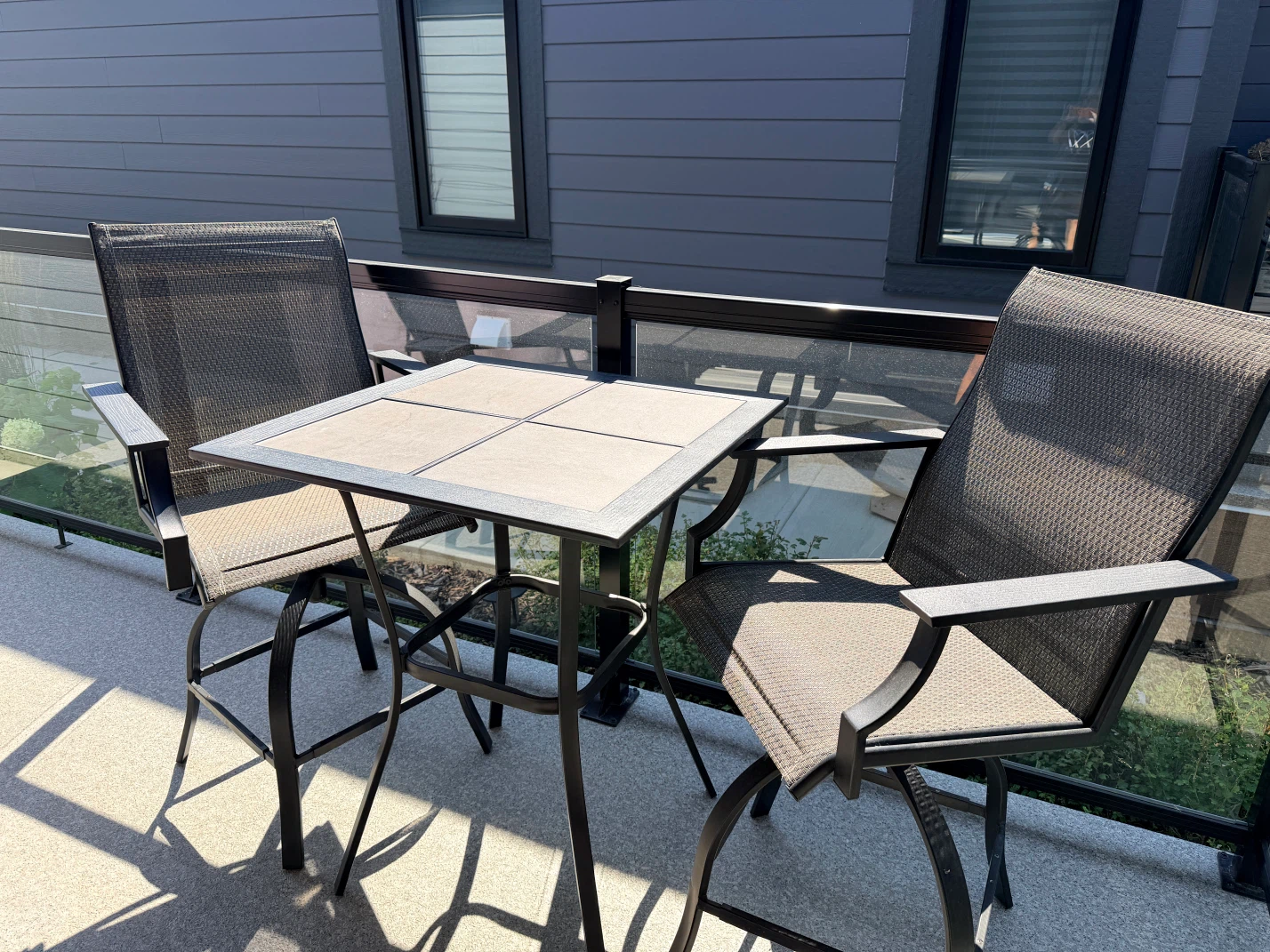 Outdoor Bistro Set - Table and 2 Chairs