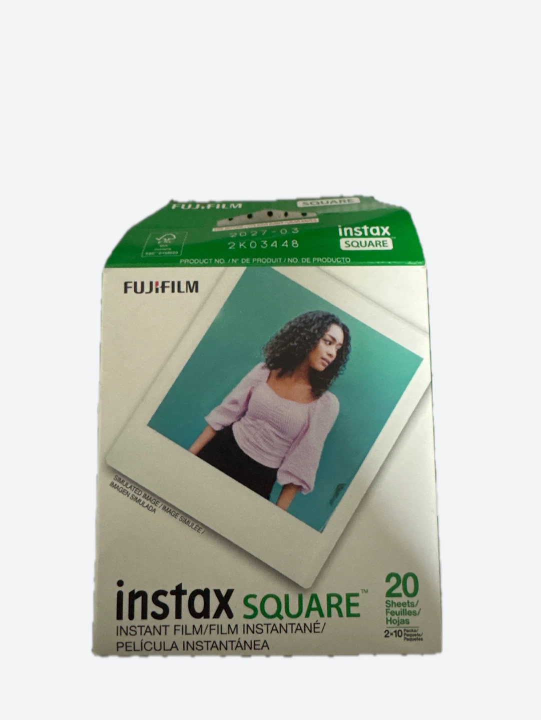 Fujifilm Instax SQUARE Instant Film - 20 Sheets