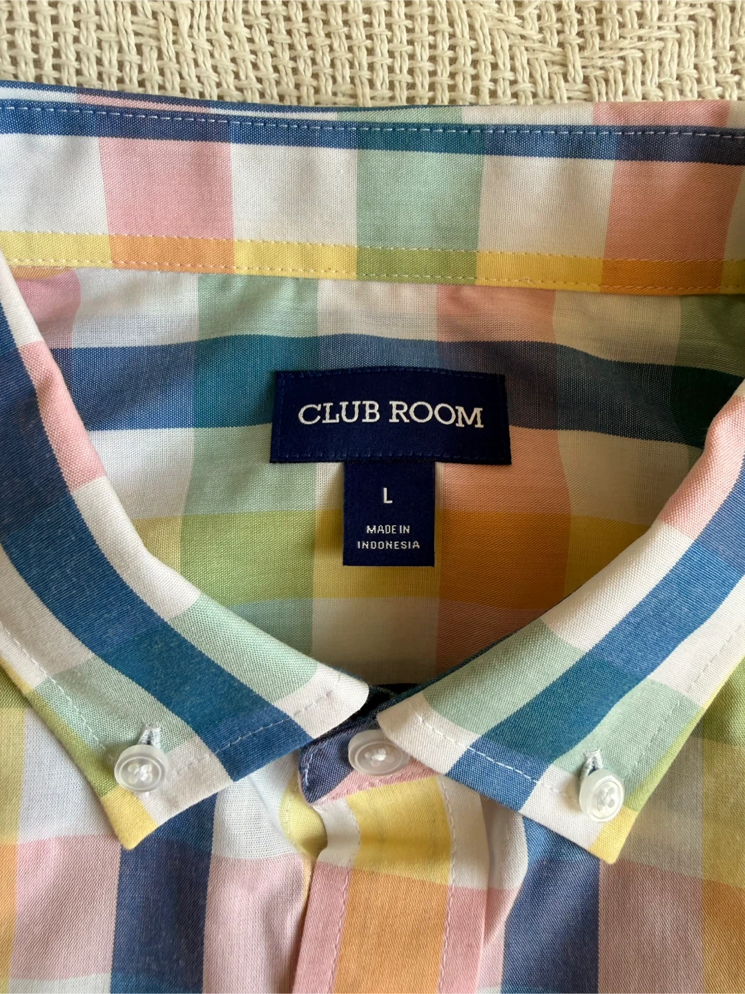 Club Room Plaid Button Down Shirt - Large - photo 3