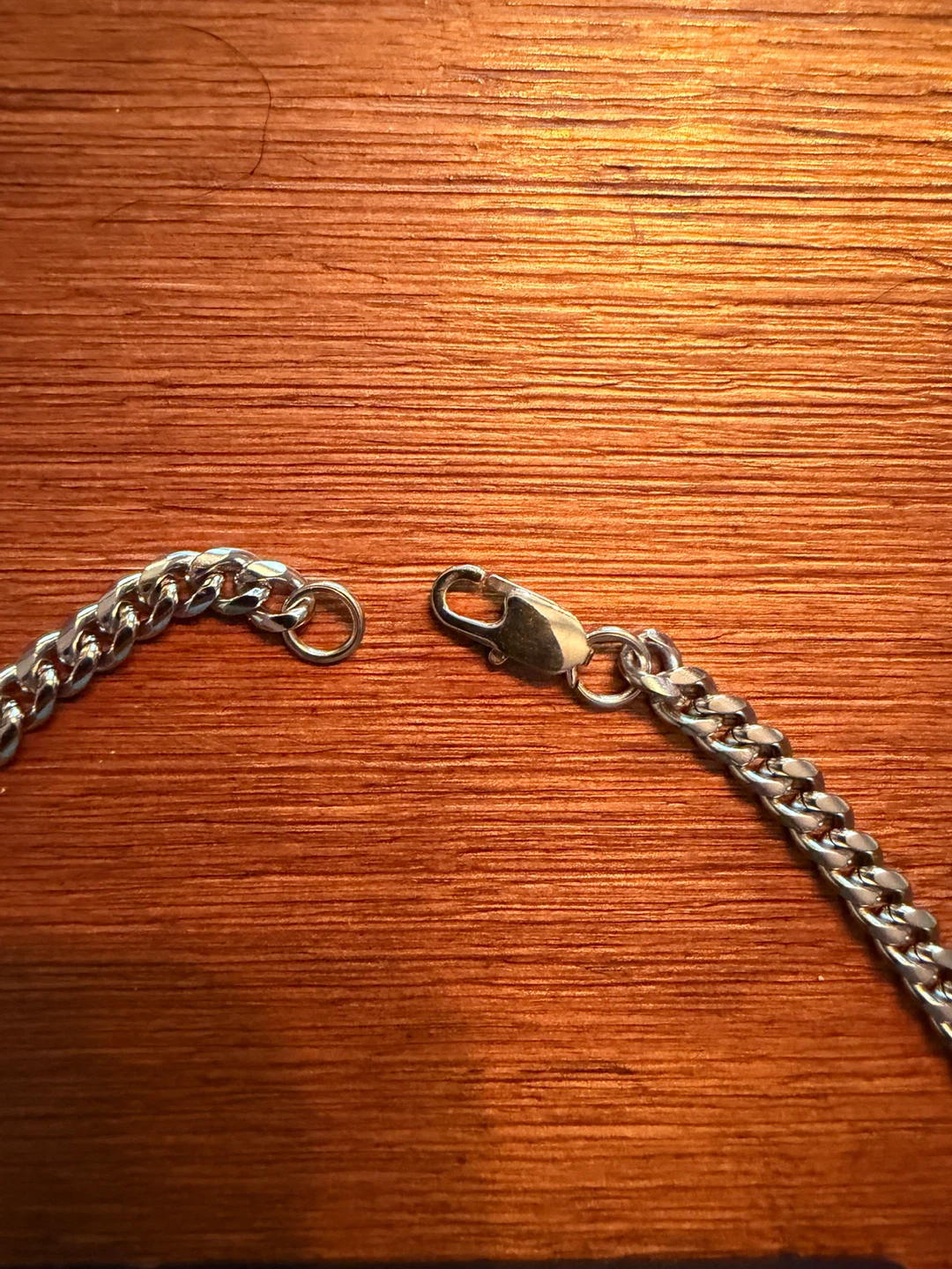 Silver Chain Necklace "To my Man" Box - photo 2