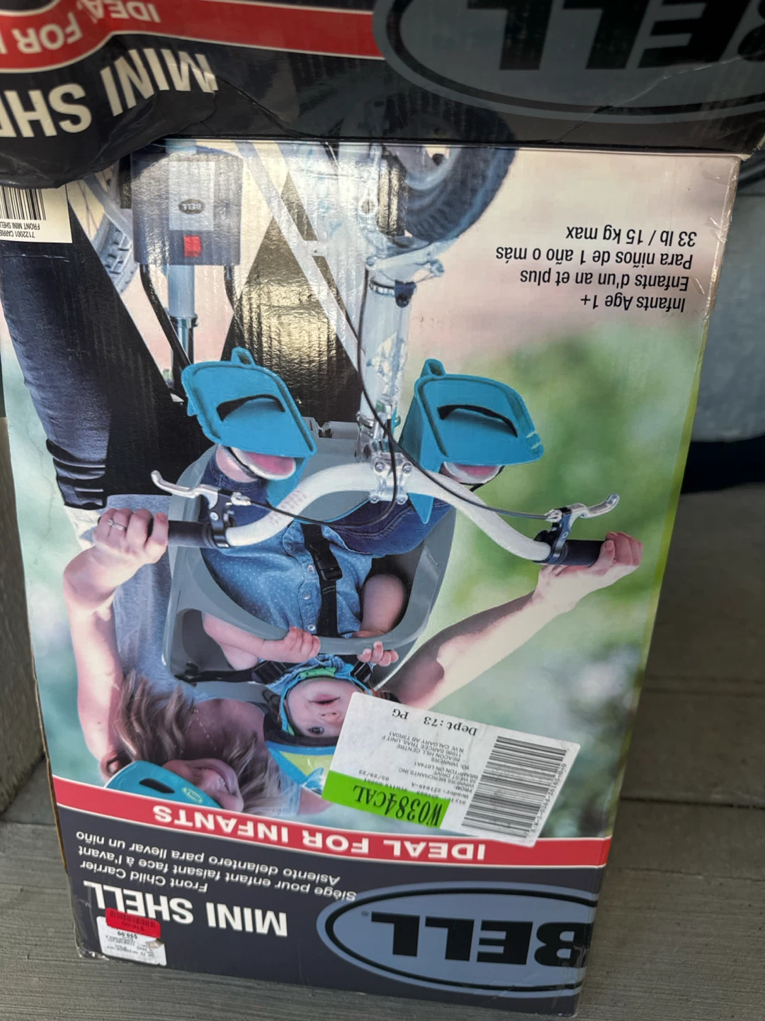 Bell Mini Shell Child Bike Seat - photo 2