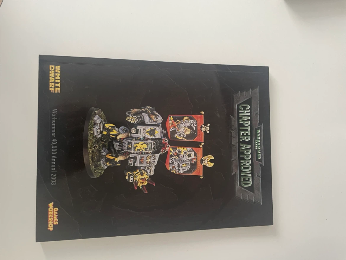 Games Workshop White Dwarf Warhammer 40,000 Annual 2003