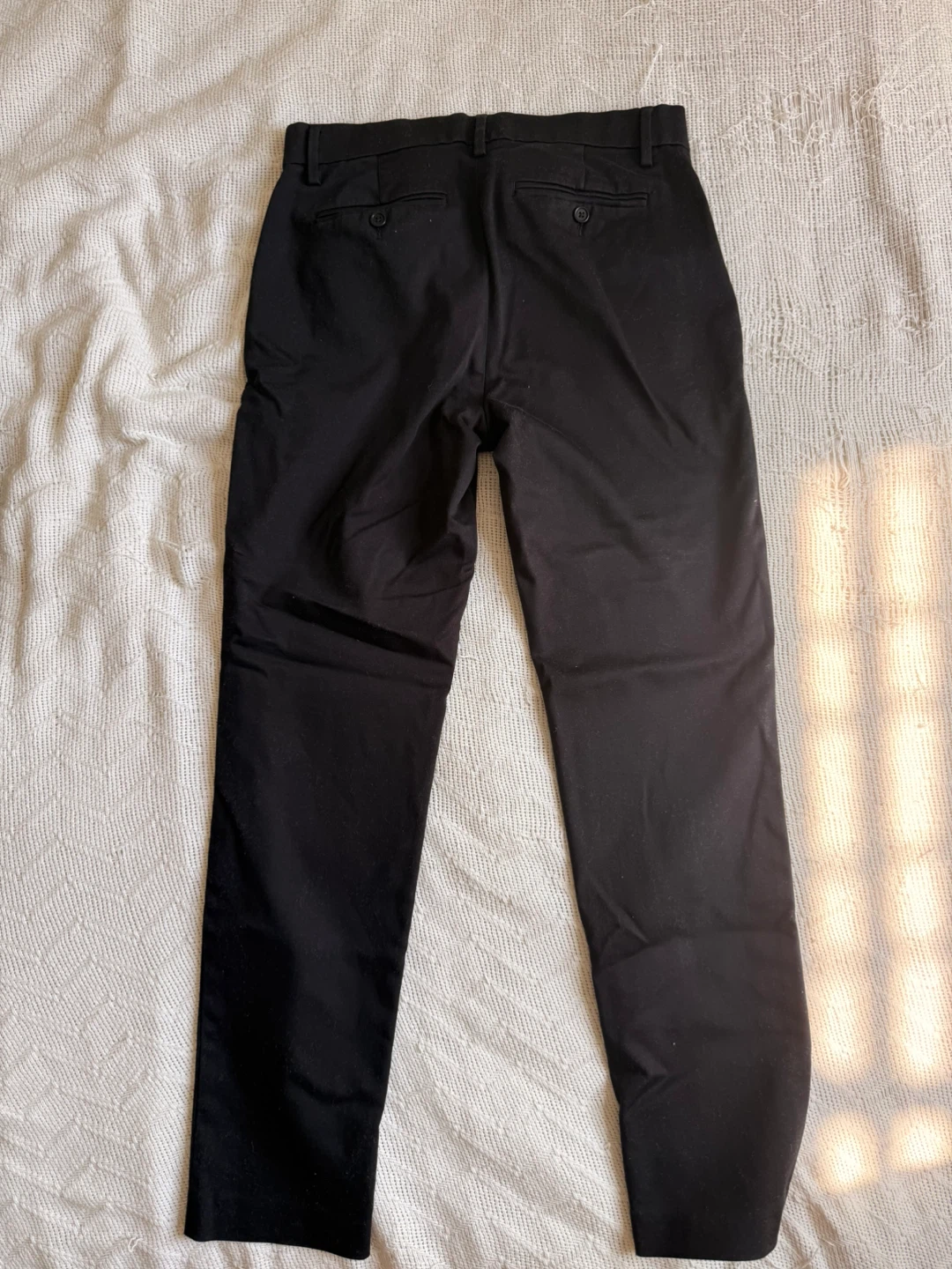 Banana Republic Traveler Chino Slim Fit Pants 30x30 Black - photo 3
