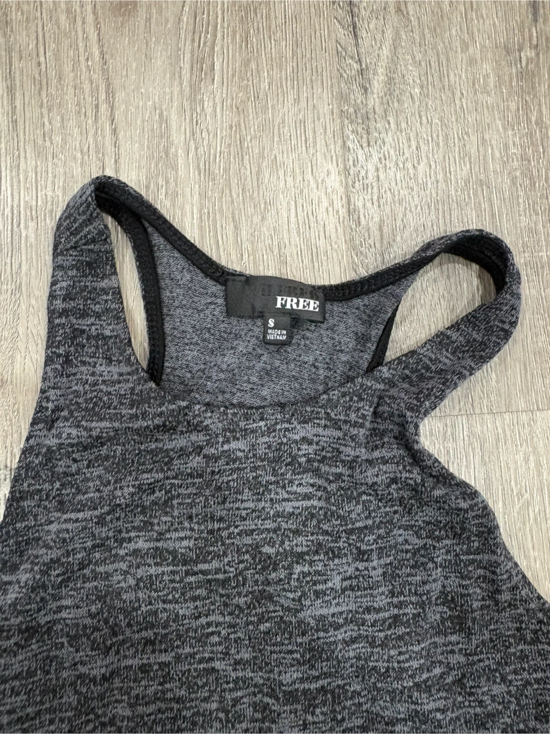 FREE Tank Top From Aritzia - Grey Marled - photo 2