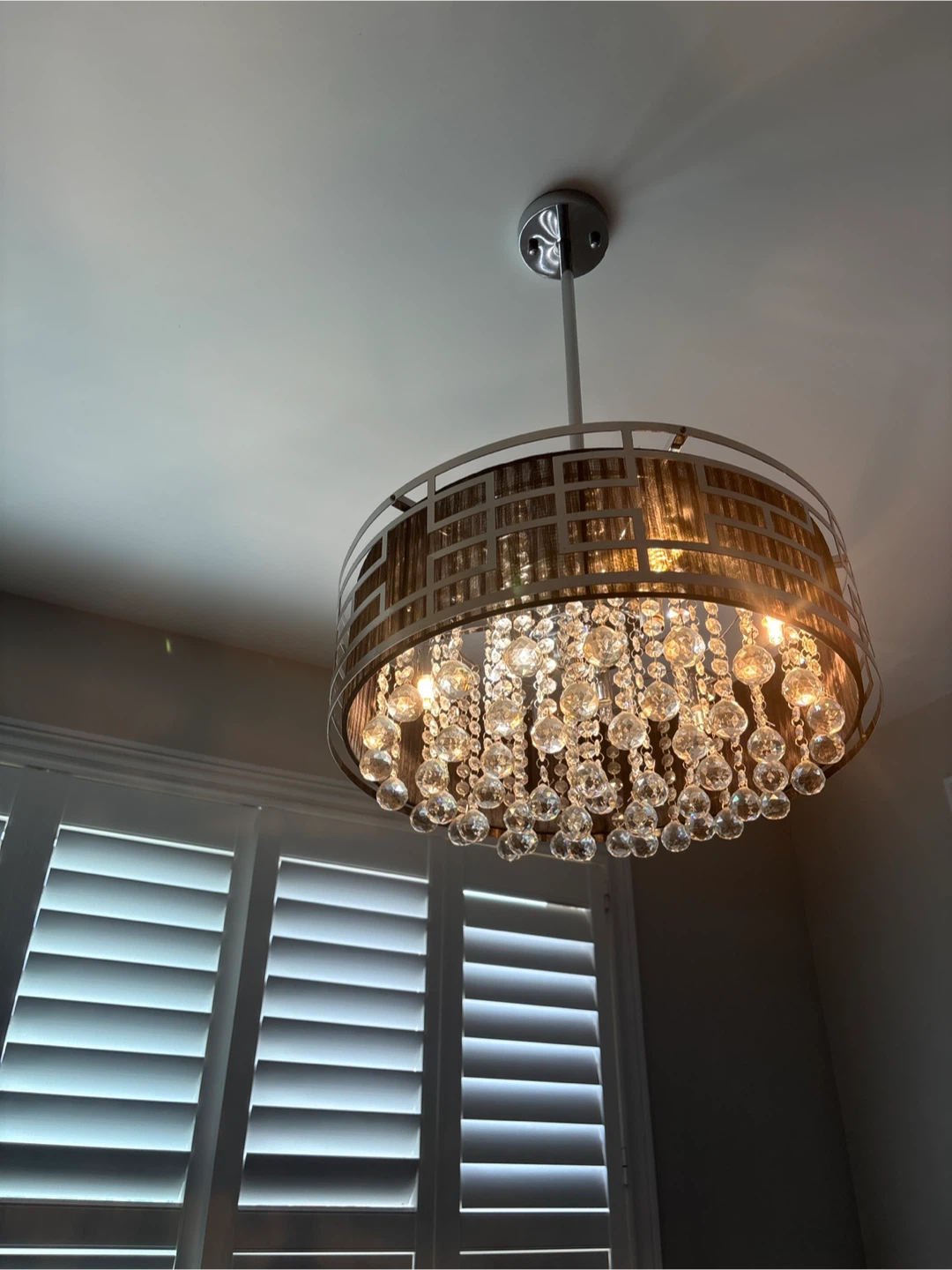 Crystal Drum Chandelier - photo 2