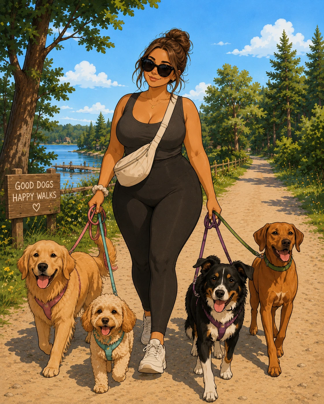 AFFORDABLE DOG WALKING SERVICE