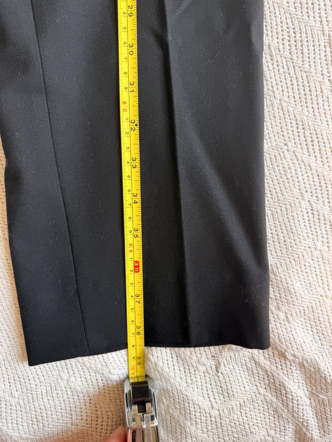 Banana Republic Tailored Black Dress Pants 31x30 - photo 5