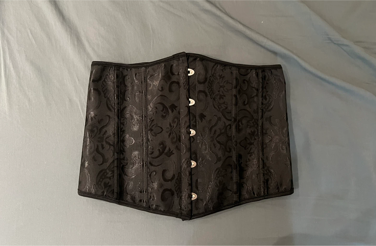 Black Jacquard Corset
