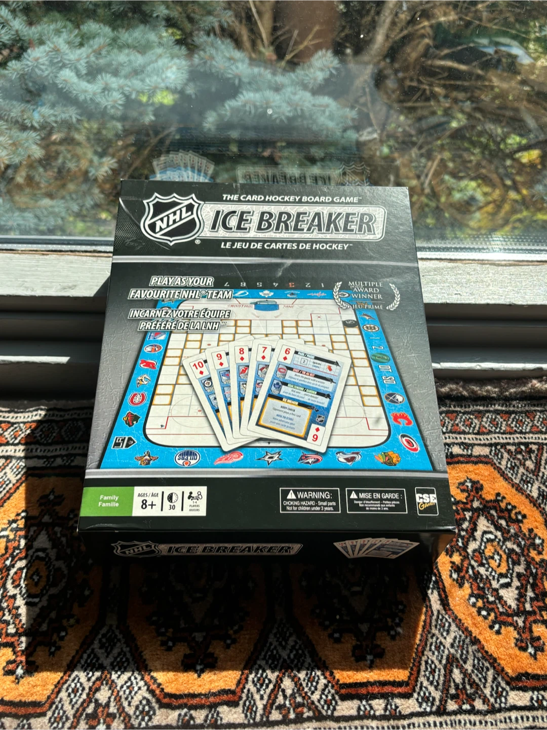 NHL Ice Breaker The Card Hockey Board Game