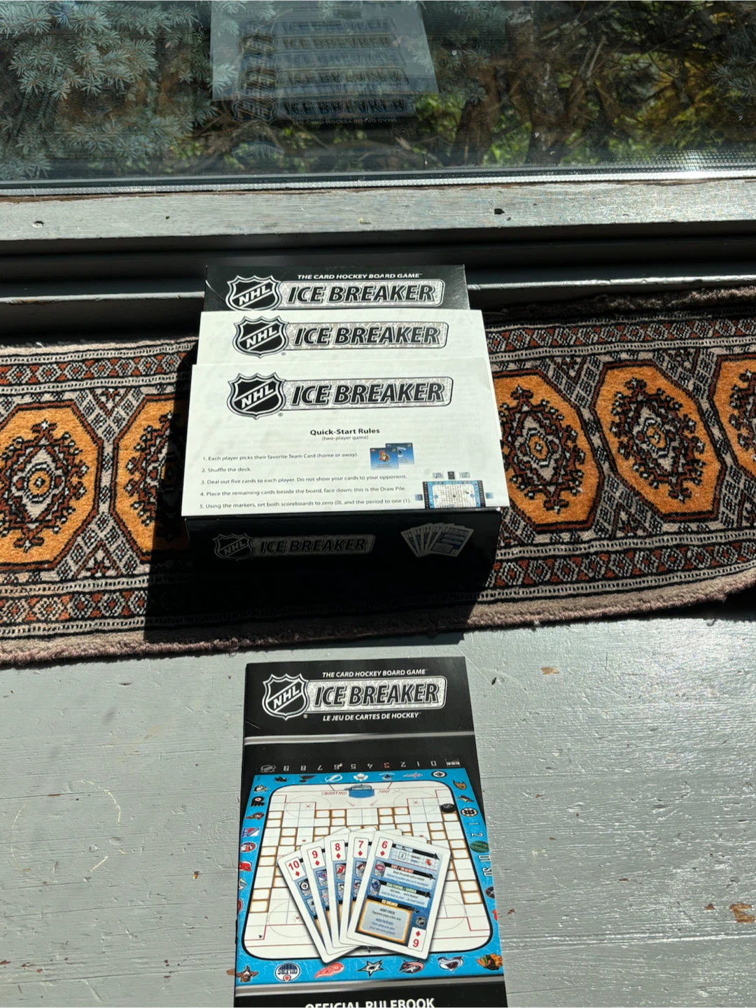 NHL Ice Breaker The Card Hockey Board Game - photo 2