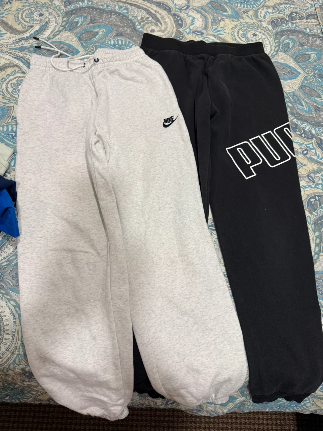 Nike and Puma Sweatpants