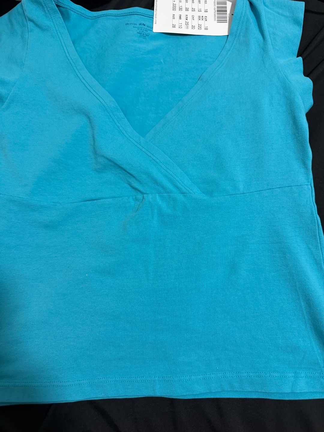 Brandy Melville Blue Amara Top