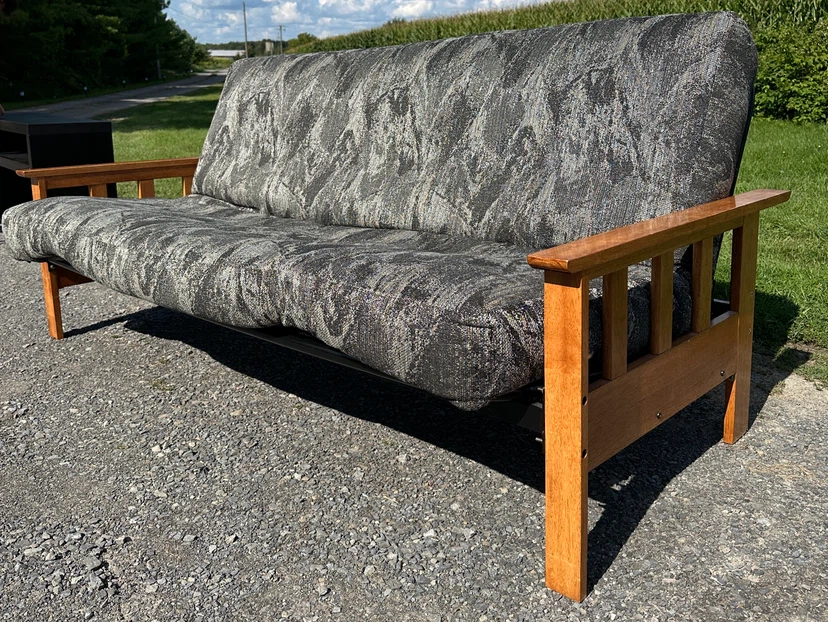 Beautiful Full Size Futon Sofa Bed (CAN DELIVER) - photo 2