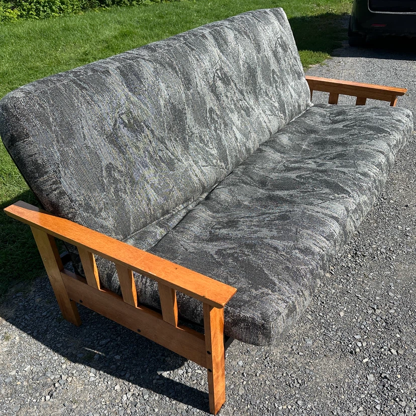 Beautiful Full Size Futon Sofa Bed (CAN DELIVER) - photo 3