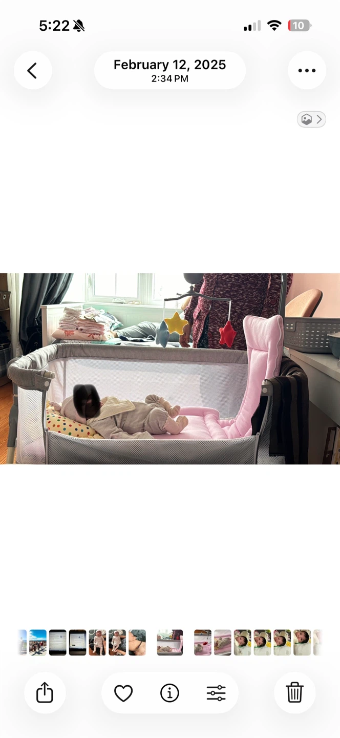 MEISHUAN Baby Bassinet, Bedside Sleeper - photo 2