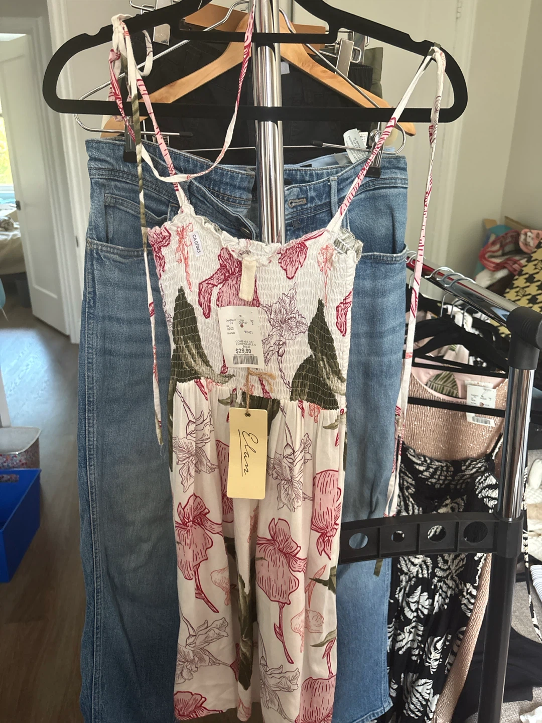 Brand new with tags Claire floral smocked sundress - photo 3
