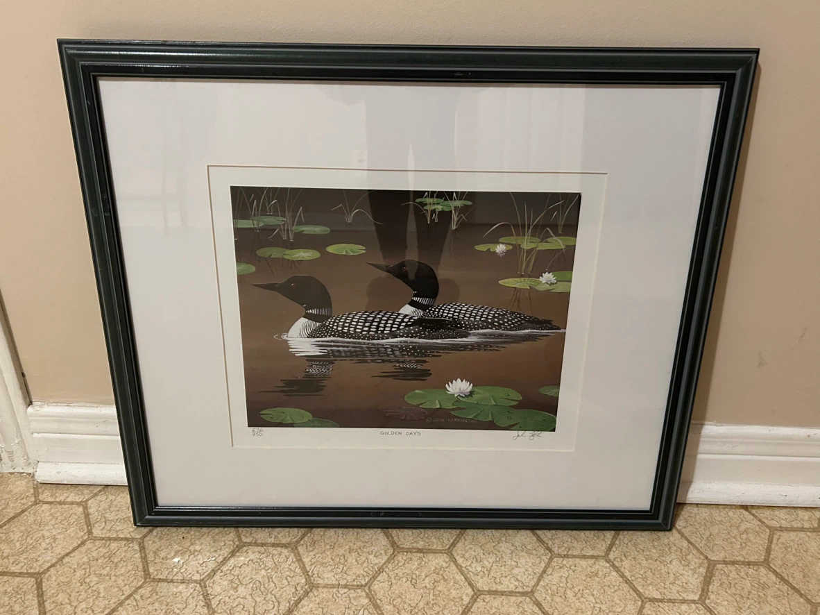 John Harrington "Golden Days" Framed Art Print