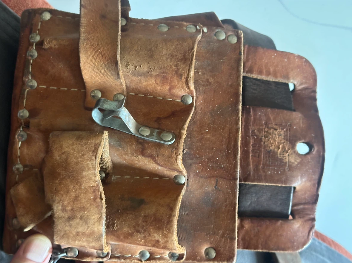 Vintage North & Judd Leather Work Belt Heavy Duty - photo 2