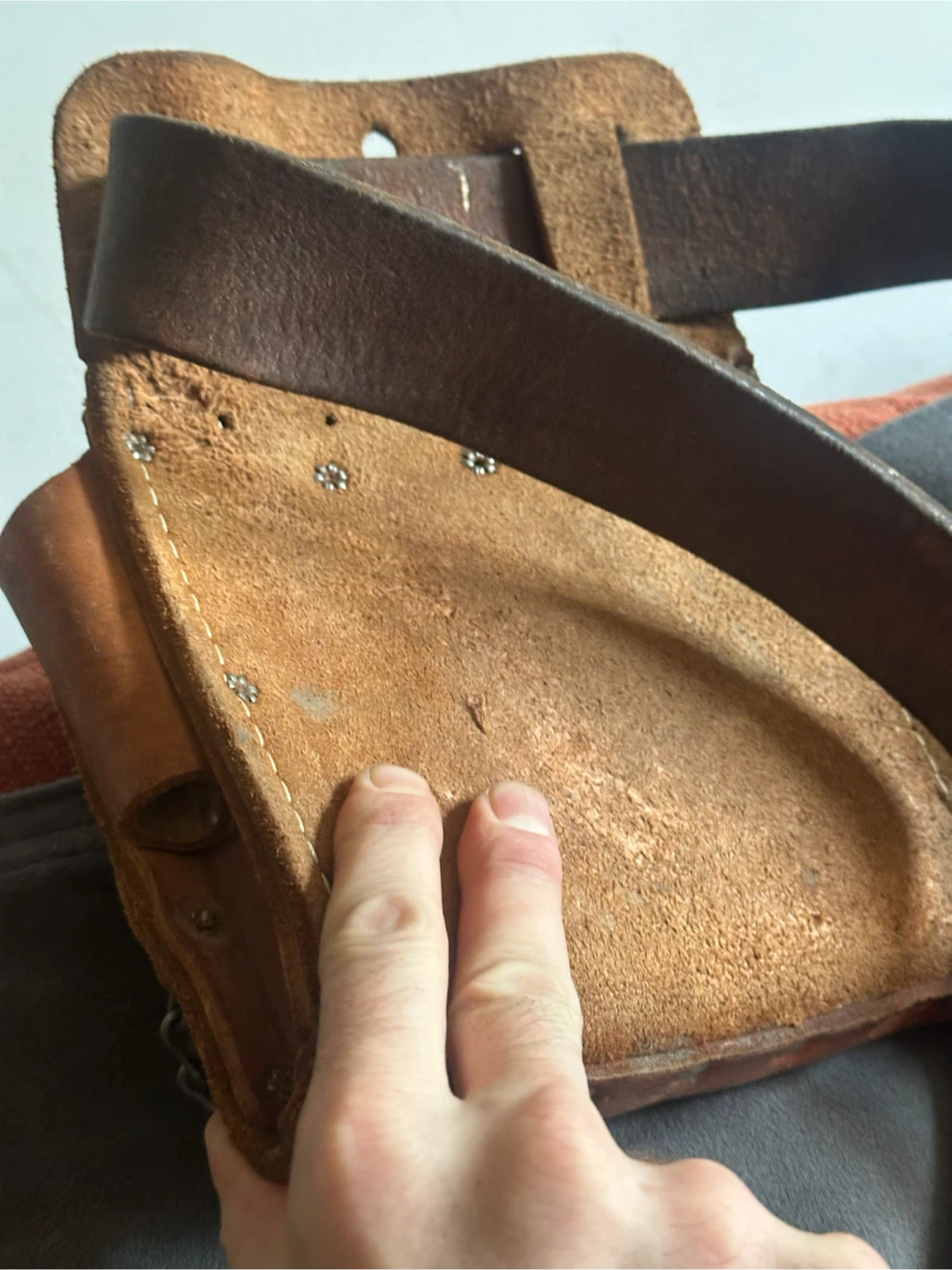 Vintage North & Judd Leather Work Belt Heavy Duty - photo 3
