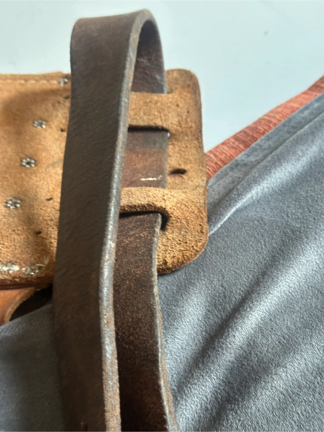 Vintage North & Judd Leather Work Belt Heavy Duty - photo 4