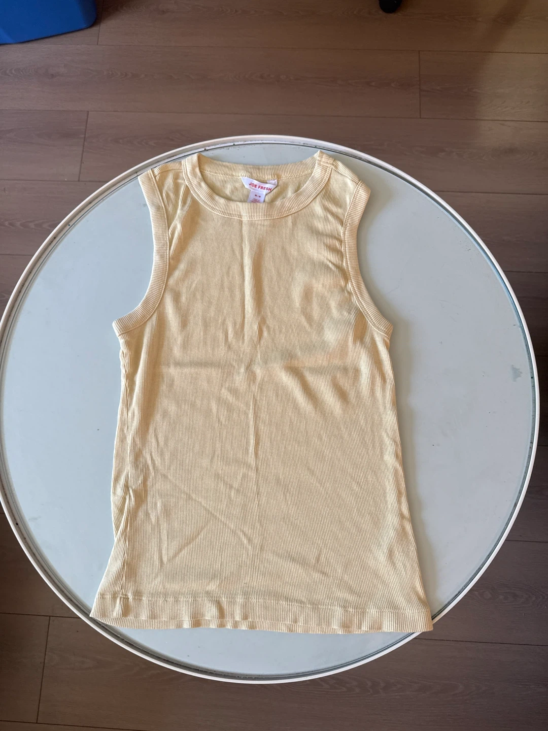 Joe Fresh Ribbed Tank Top - Yellow