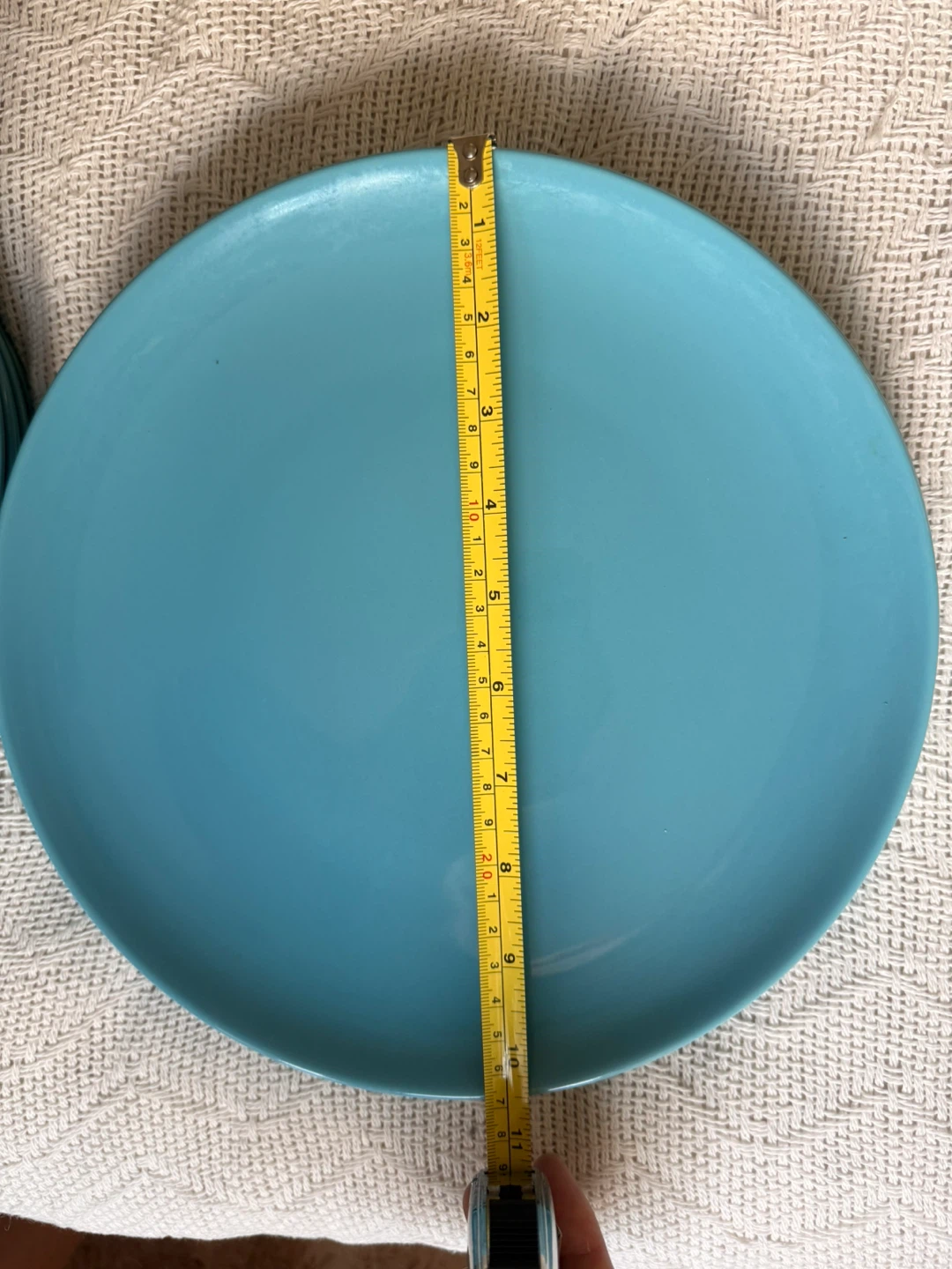 Turquoise Dinnerware 16 Piece Set with Plates and Bowls - photo 3