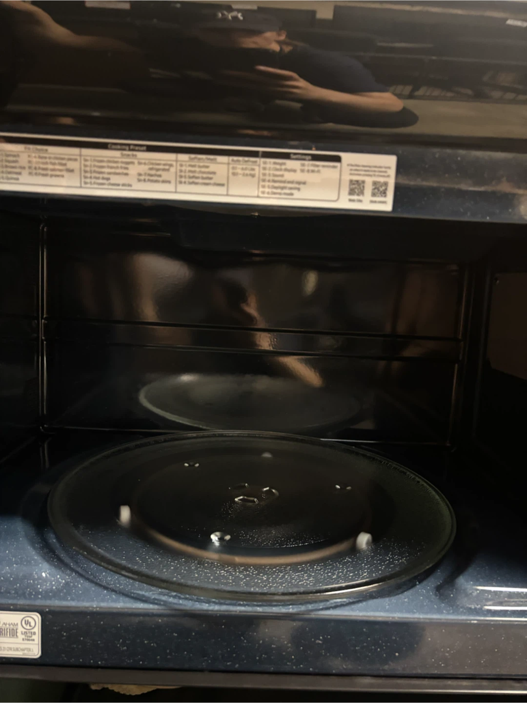 Samsung Stainless Steel Over-the-Range Microwave - photo 2