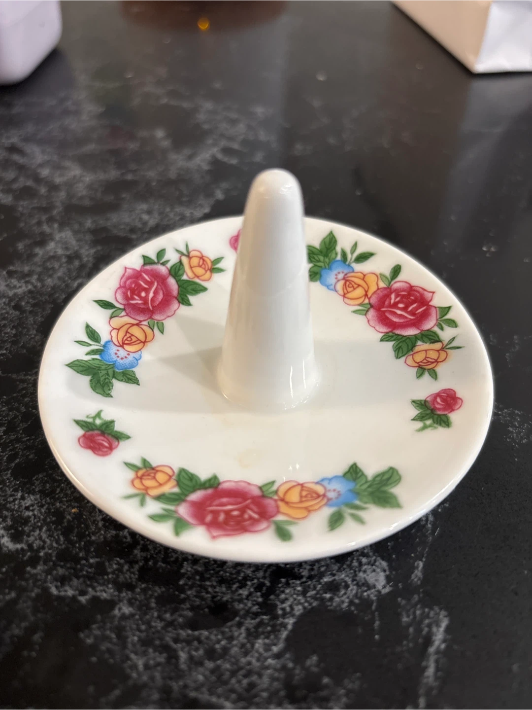 Floral Ring Holder Dish - photo 2