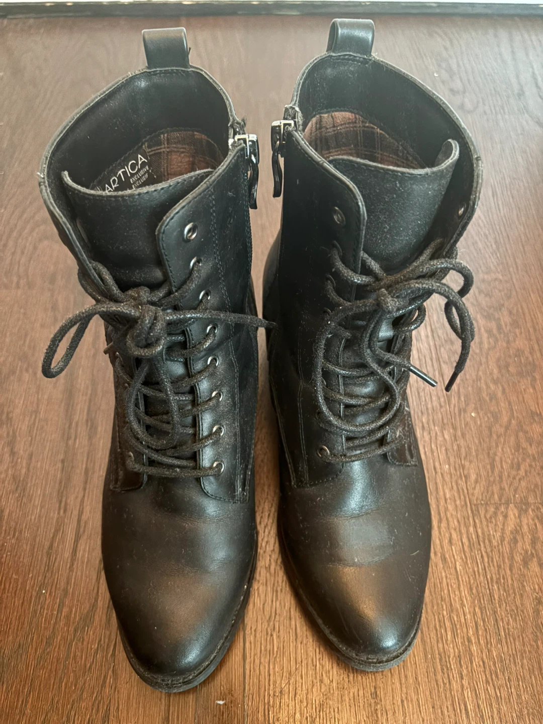 Artica Black Combat Boots Size 7 (38 cm)