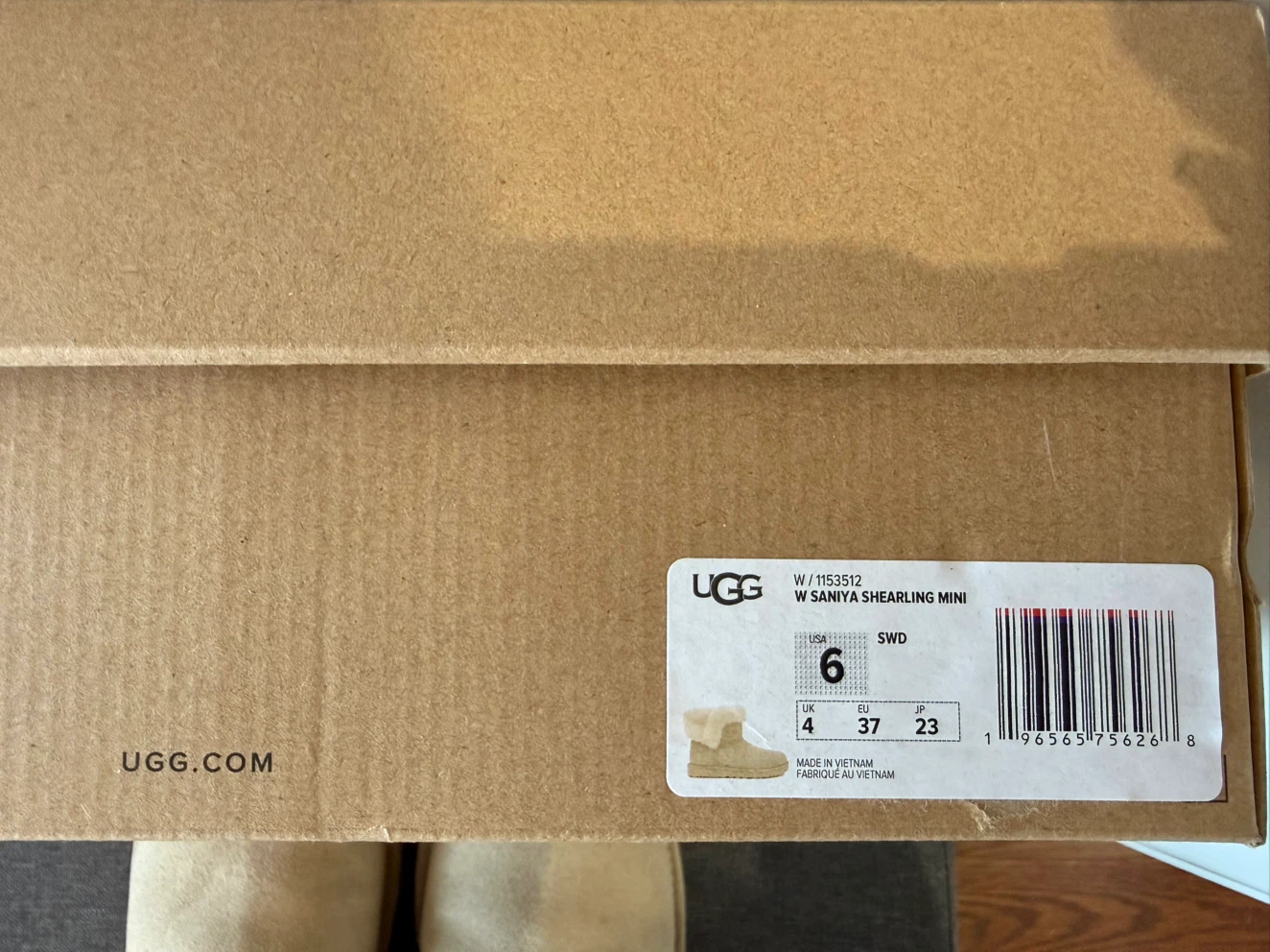 UGG Saniya Shearling Mini - Sawdust - photo 3