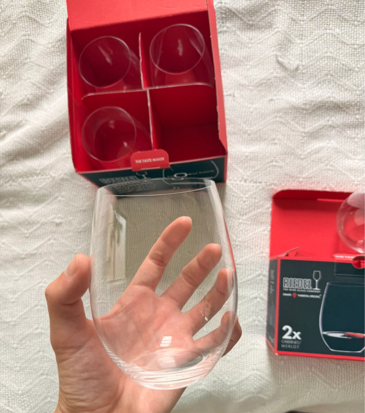 Riedel "O" Wine Tumbler Cabernet/Merlot Glasses - Set of 6 - photo 4