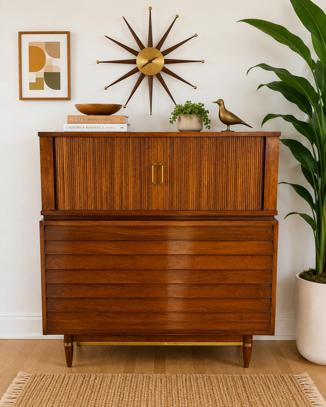 Mid century modern dresser